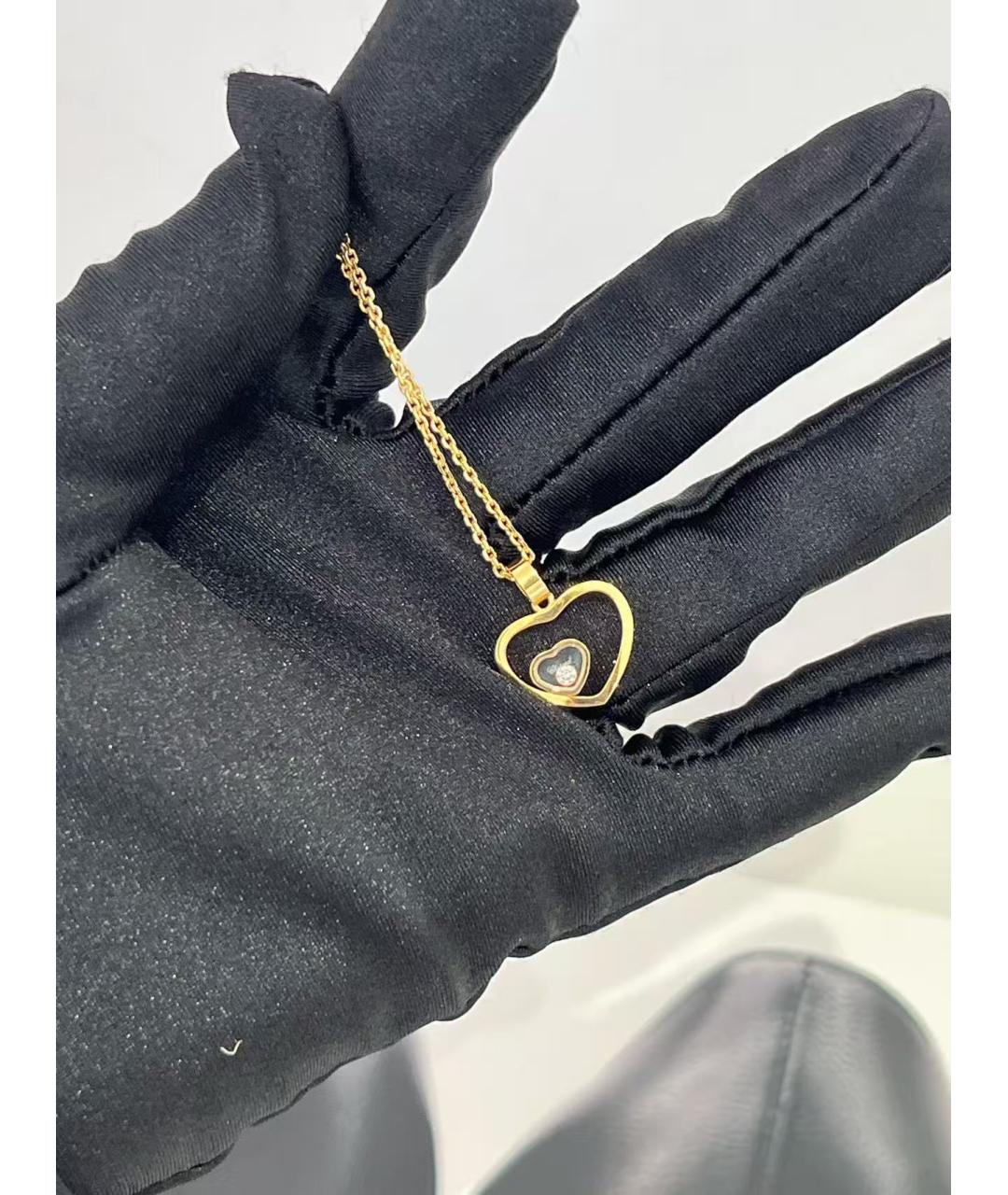 CHOPARD Золотая подвеска, фото 5