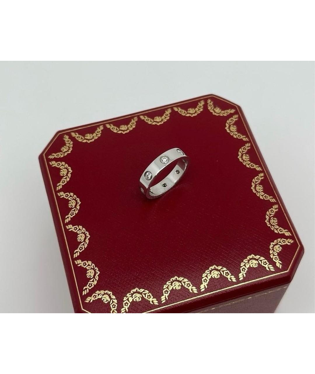 CARTIER Серебряное кольцо из белого золота, фото 3