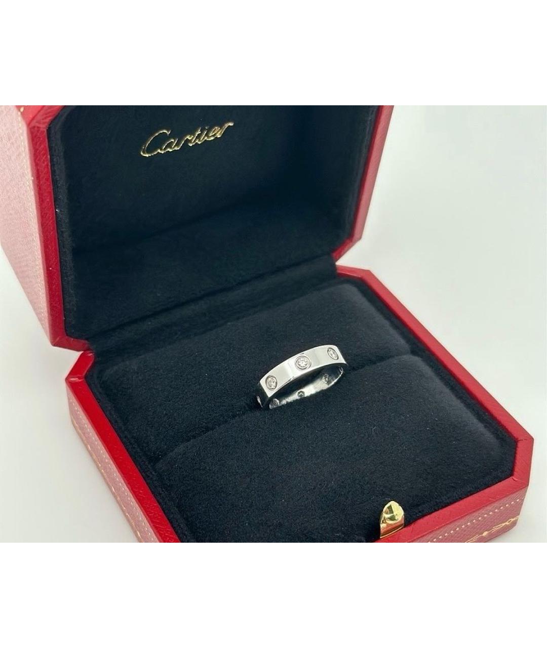 CARTIER Серебряное кольцо из белого золота, фото 6