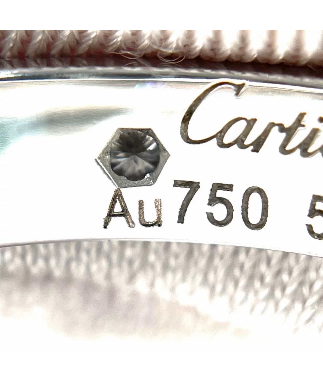 CARTIER Серебряное кольцо из белого золота, фото 8