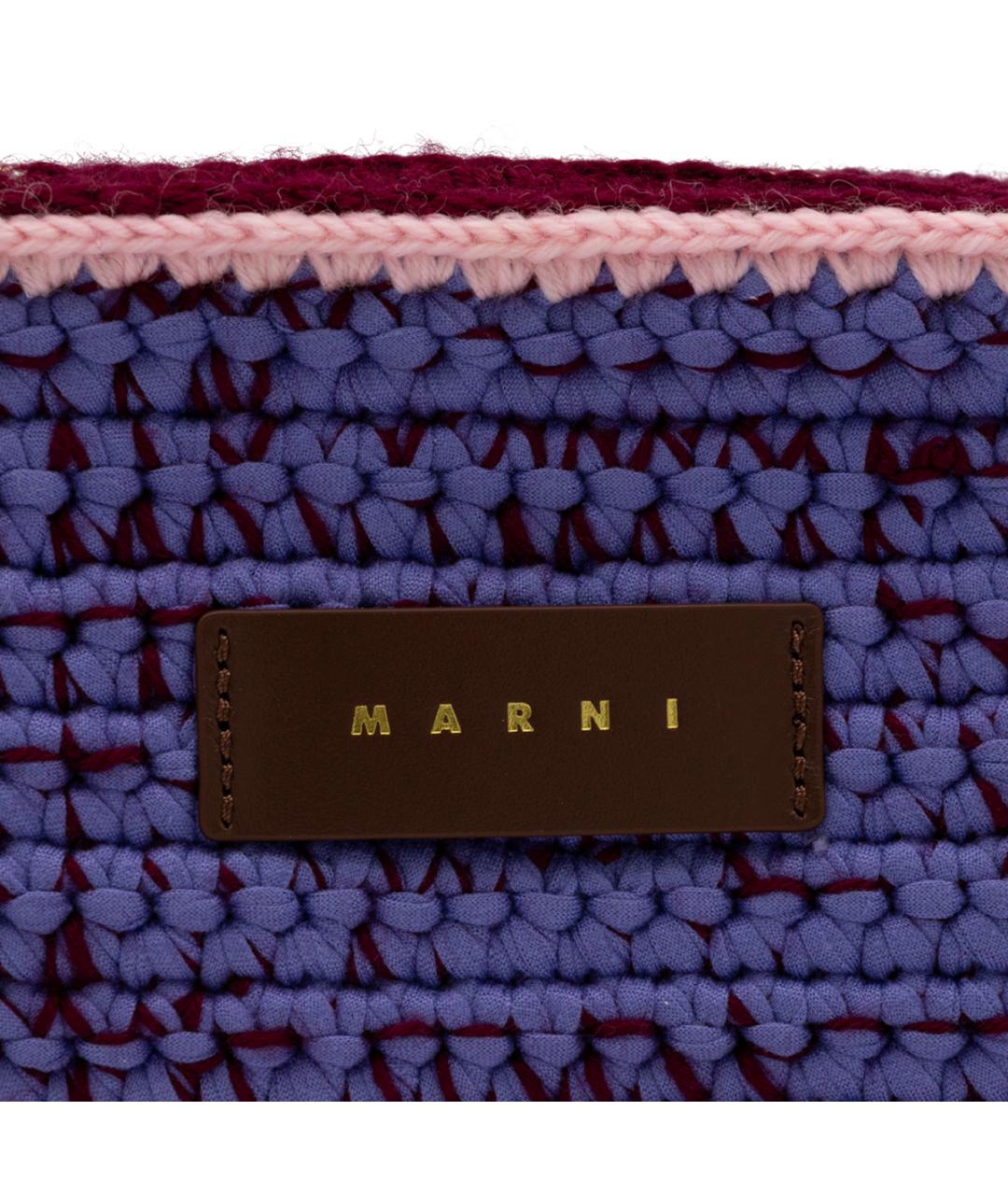 MARNI Мульти плетеная сумка через плечо, фото 4