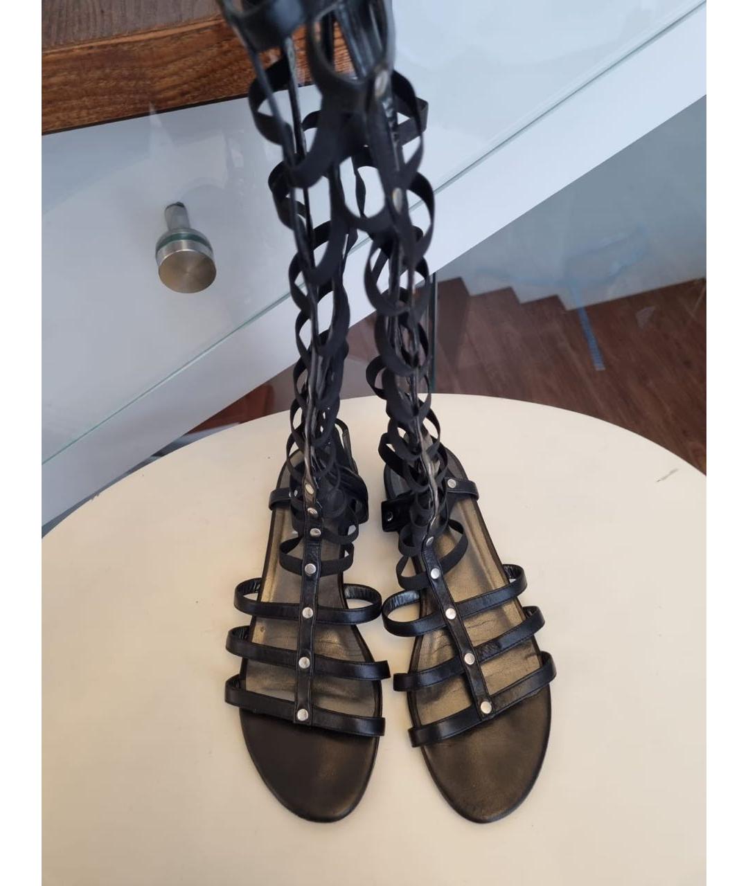 STUART WEITZMAN Черные сандалии, фото 5