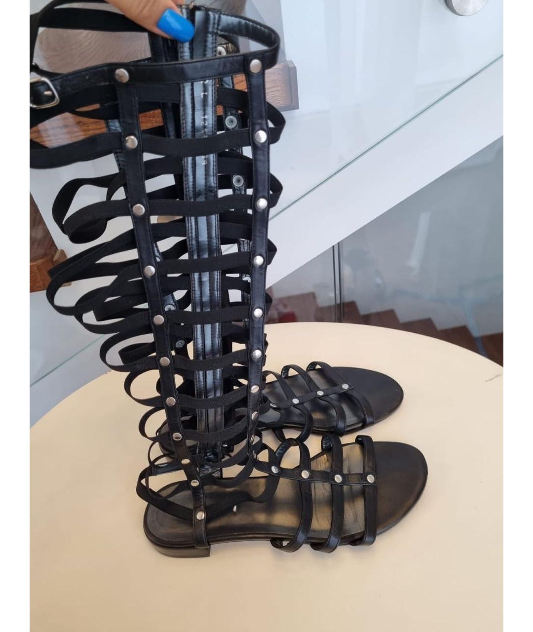 STUART WEITZMAN Черные сандалии, фото 9