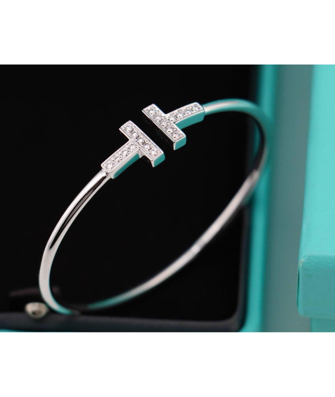 TIFFANY&CO Серебряный браслет из белого золота, фото 4