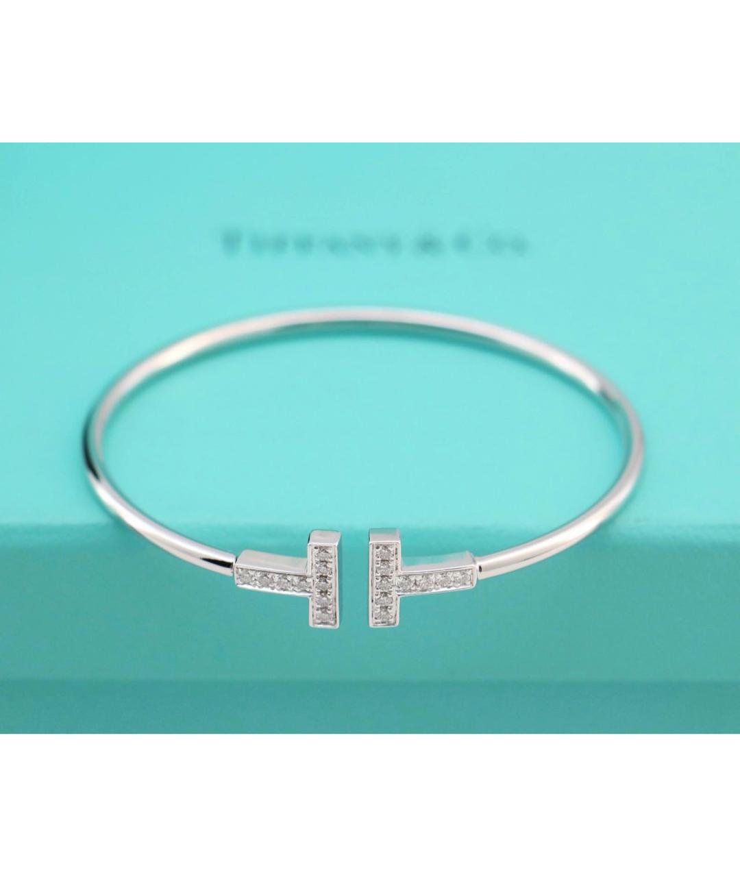 TIFFANY&CO Серебряный браслет из белого золота, фото 3