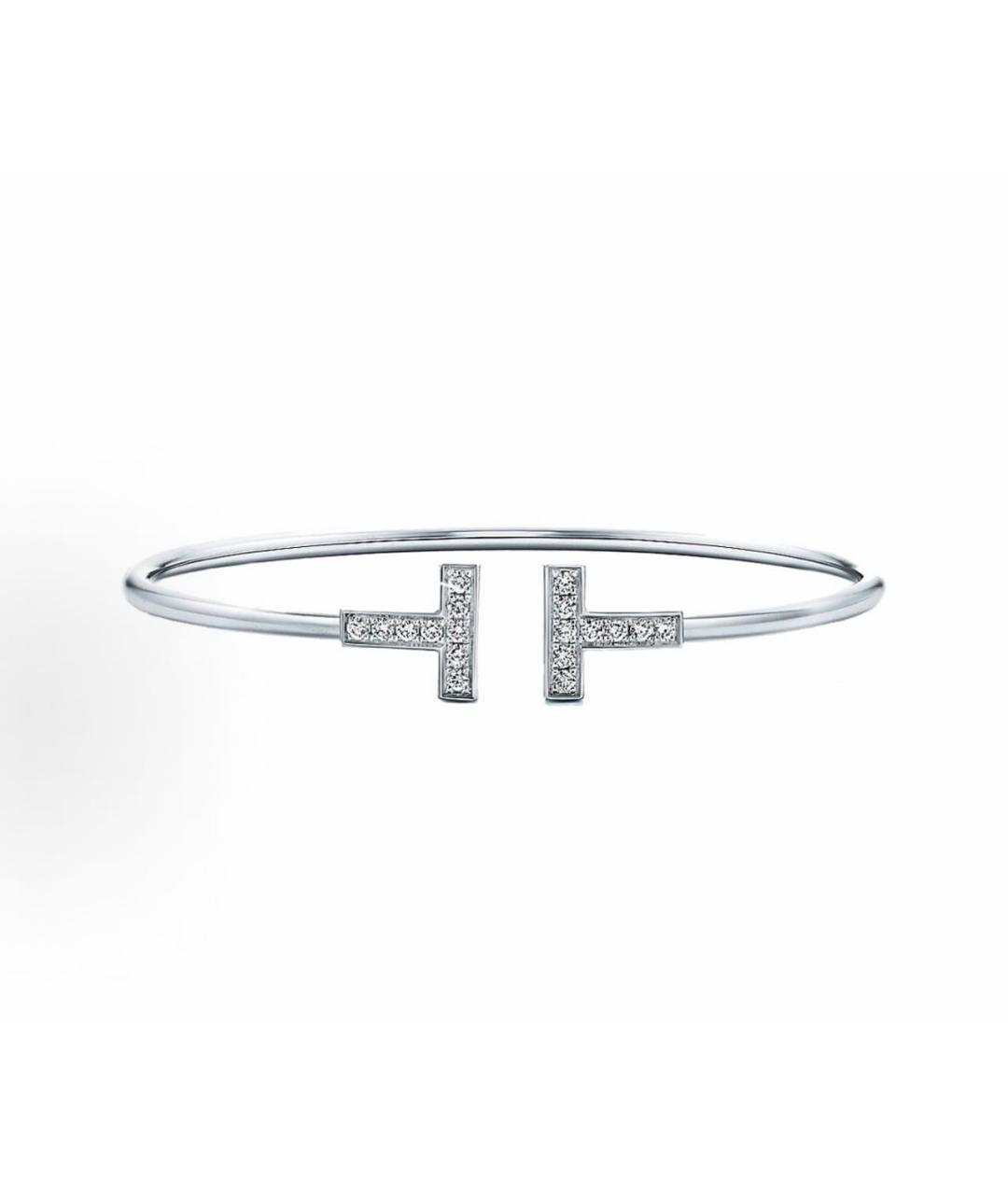 TIFFANY&CO Серебряный браслет из белого золота, фото 7