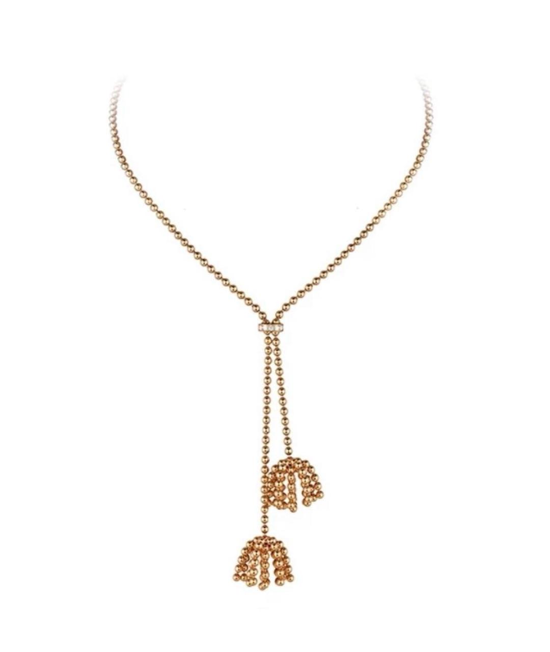 CARTIER Золотое колье из розового золота, фото 1