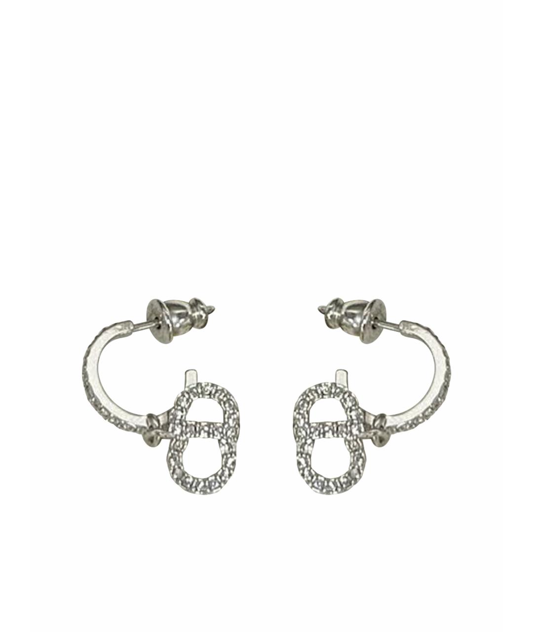 CHRISTIAN DIOR Серебряные серьги, фото 1