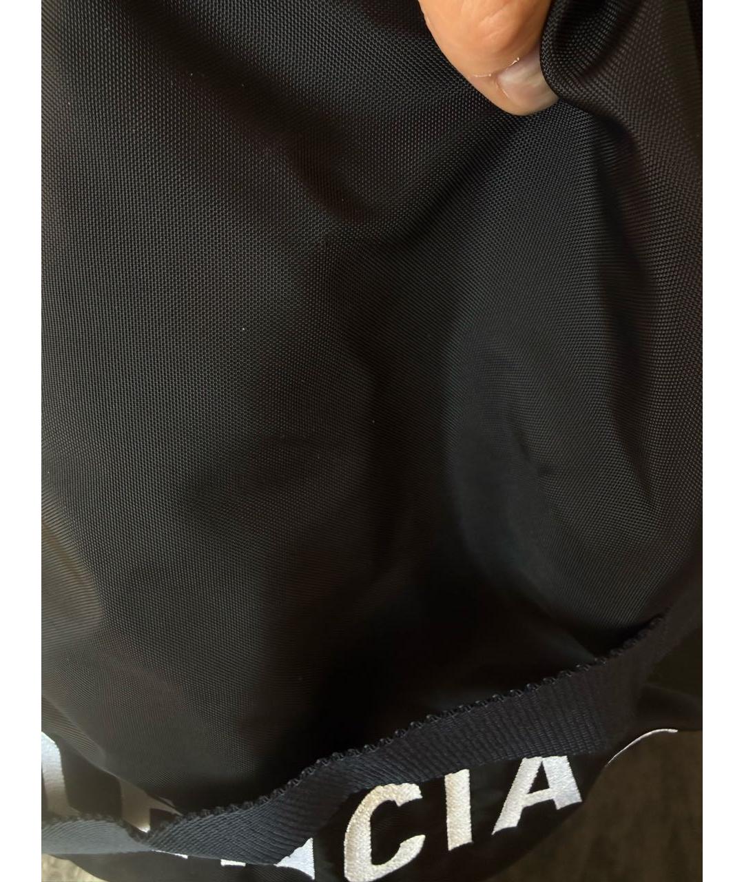 BALENCIAGA Черная дорожная/спортивная сумка, фото 4