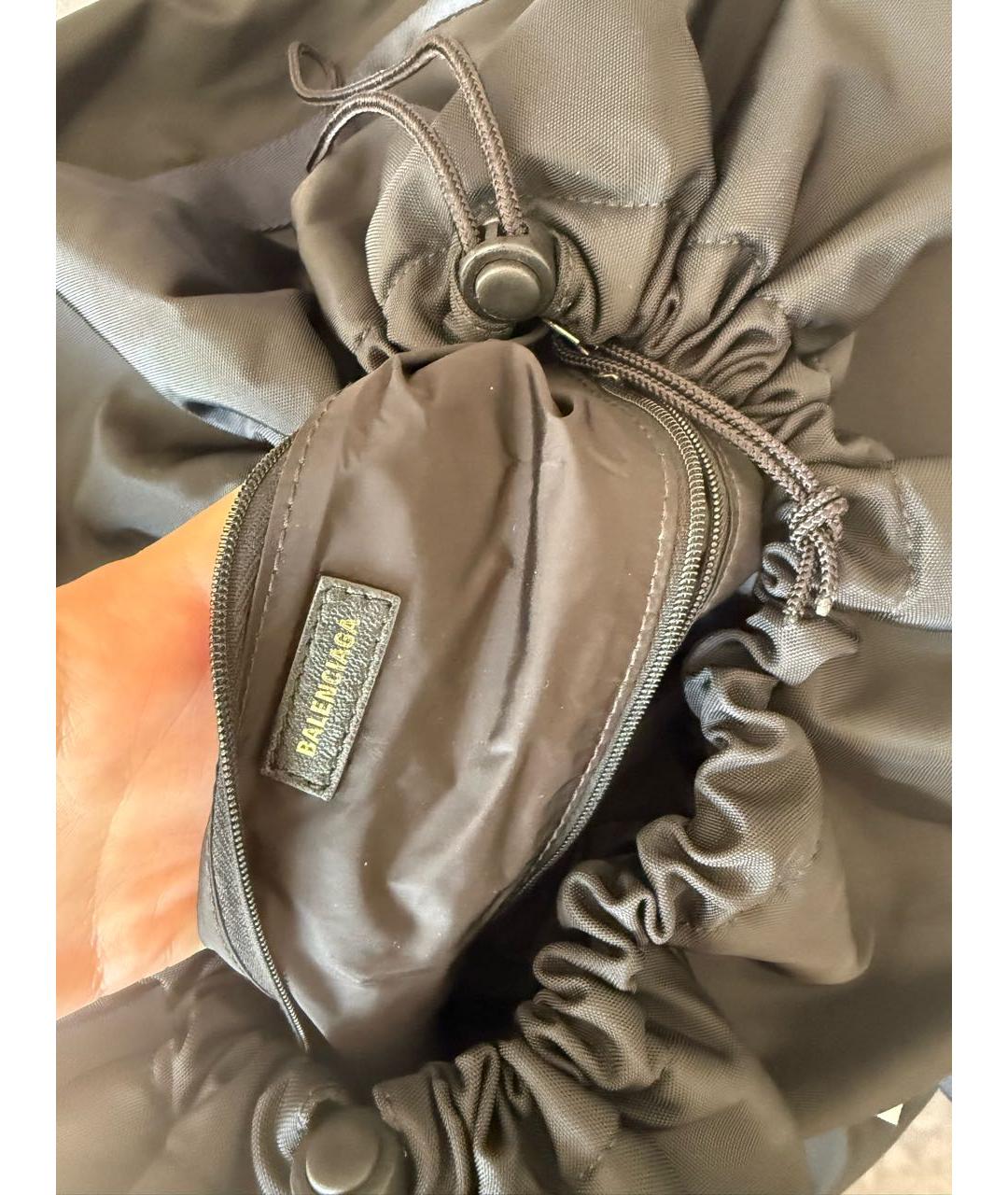BALENCIAGA Черная дорожная/спортивная сумка, фото 3
