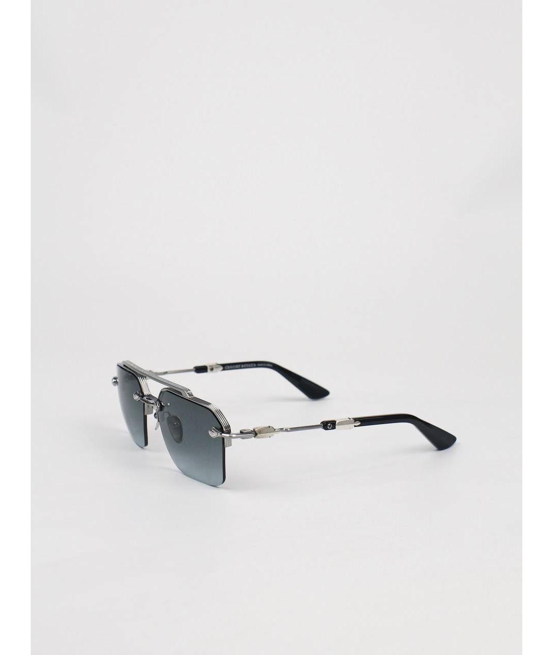 CHROME HEARTS Серебряные металлические солнцезащитные очки, фото 4