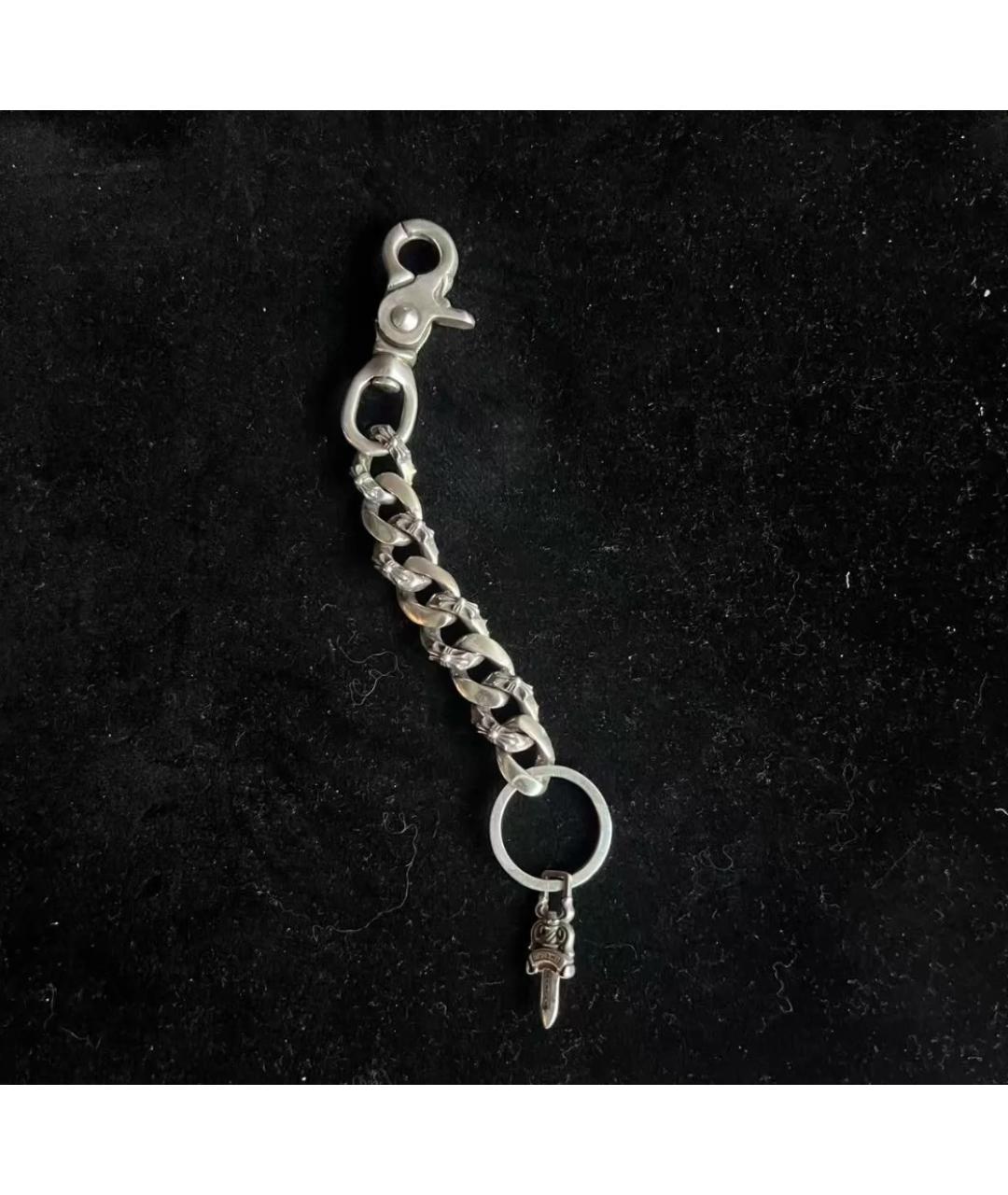 CHROME HEARTS Серебряный брелок, фото 2