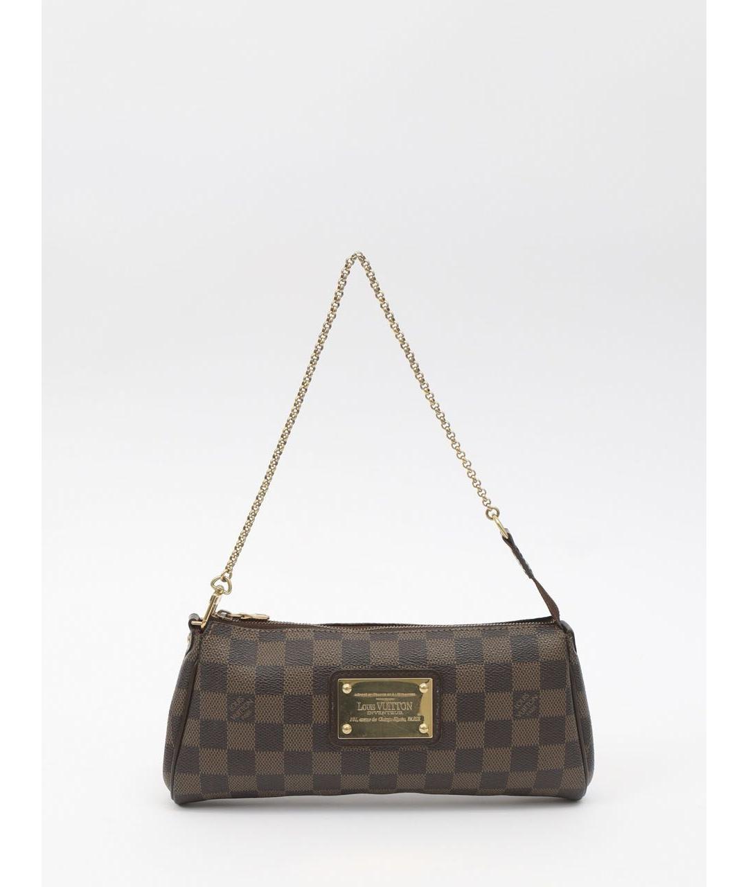 LOUIS VUITTON Коричневая сумка с короткими ручками, фото 9