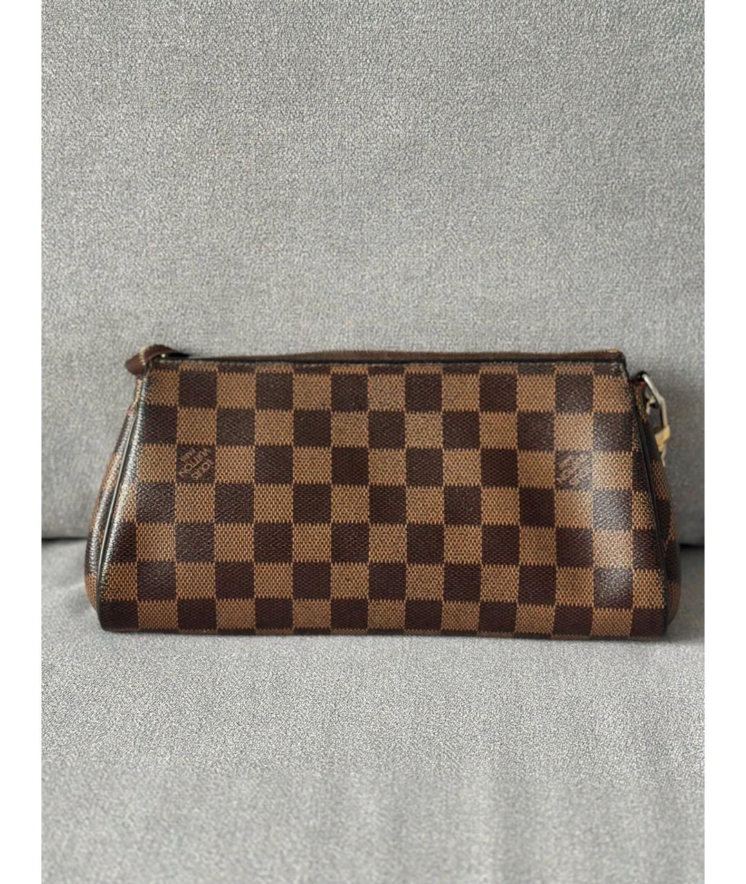 LOUIS VUITTON Коричневая сумка с короткими ручками, фото 4