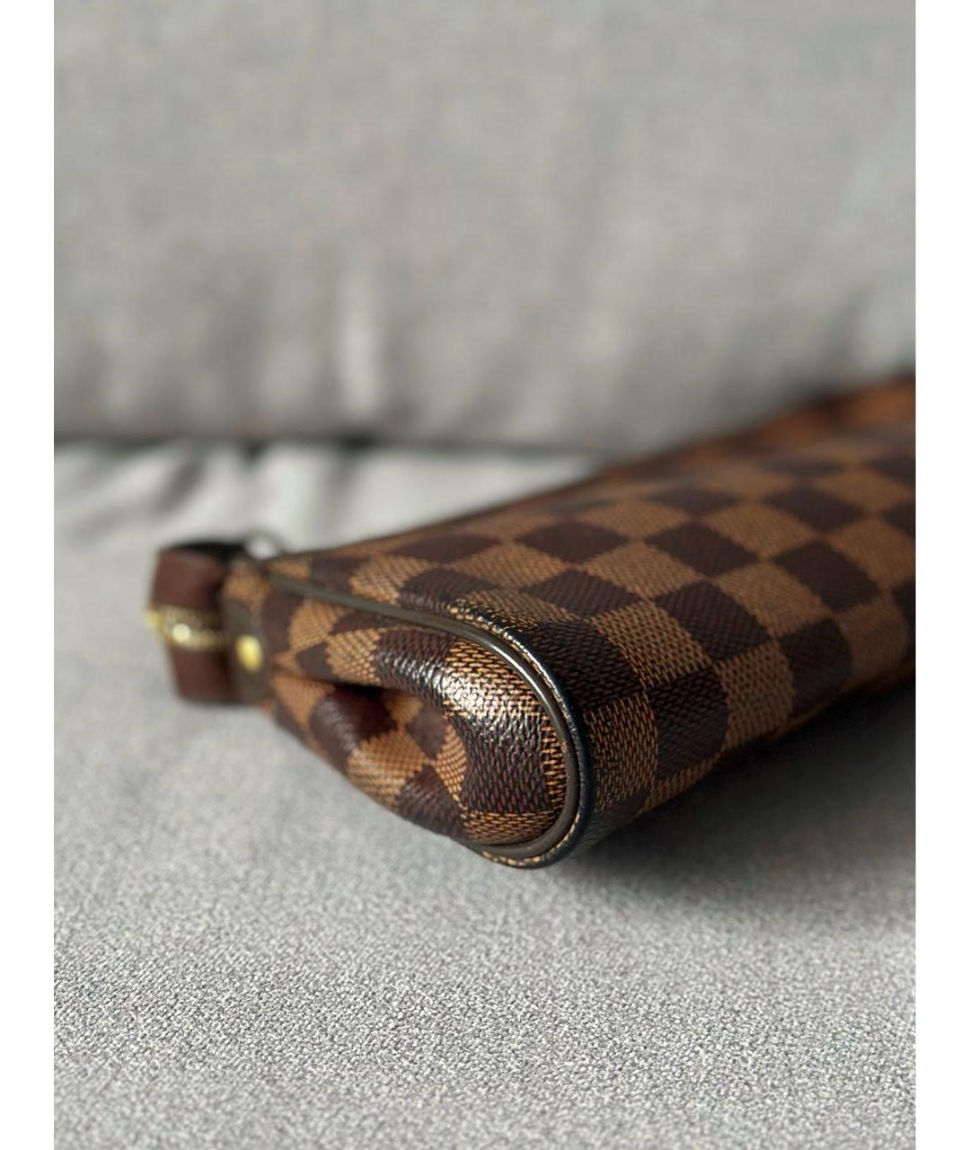 LOUIS VUITTON Коричневая сумка с короткими ручками, фото 5