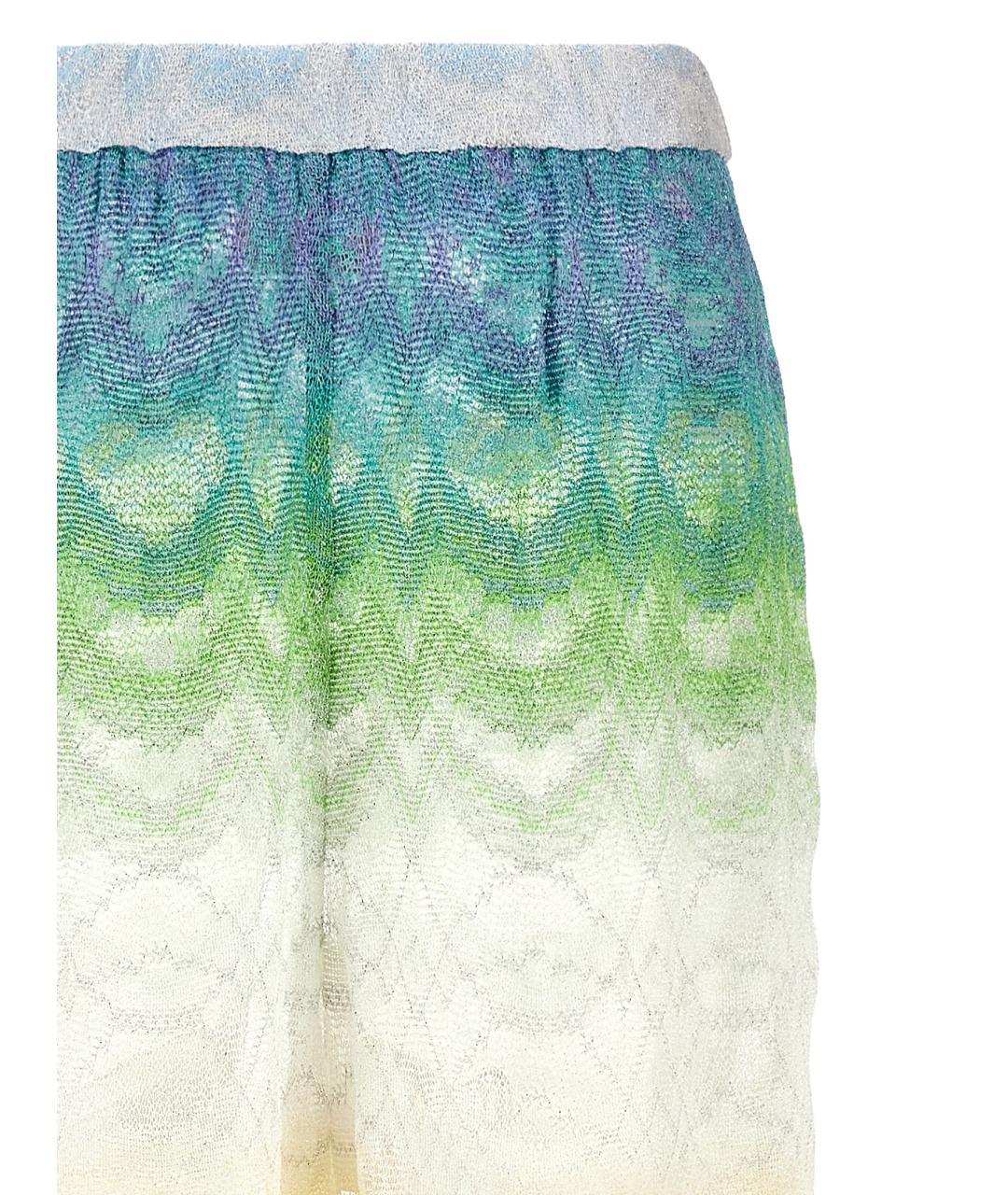 MISSONI Мульти вискозные прямые брюки, фото 3
