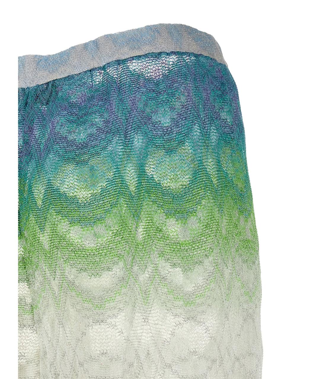 MISSONI Мульти вискозные прямые брюки, фото 4