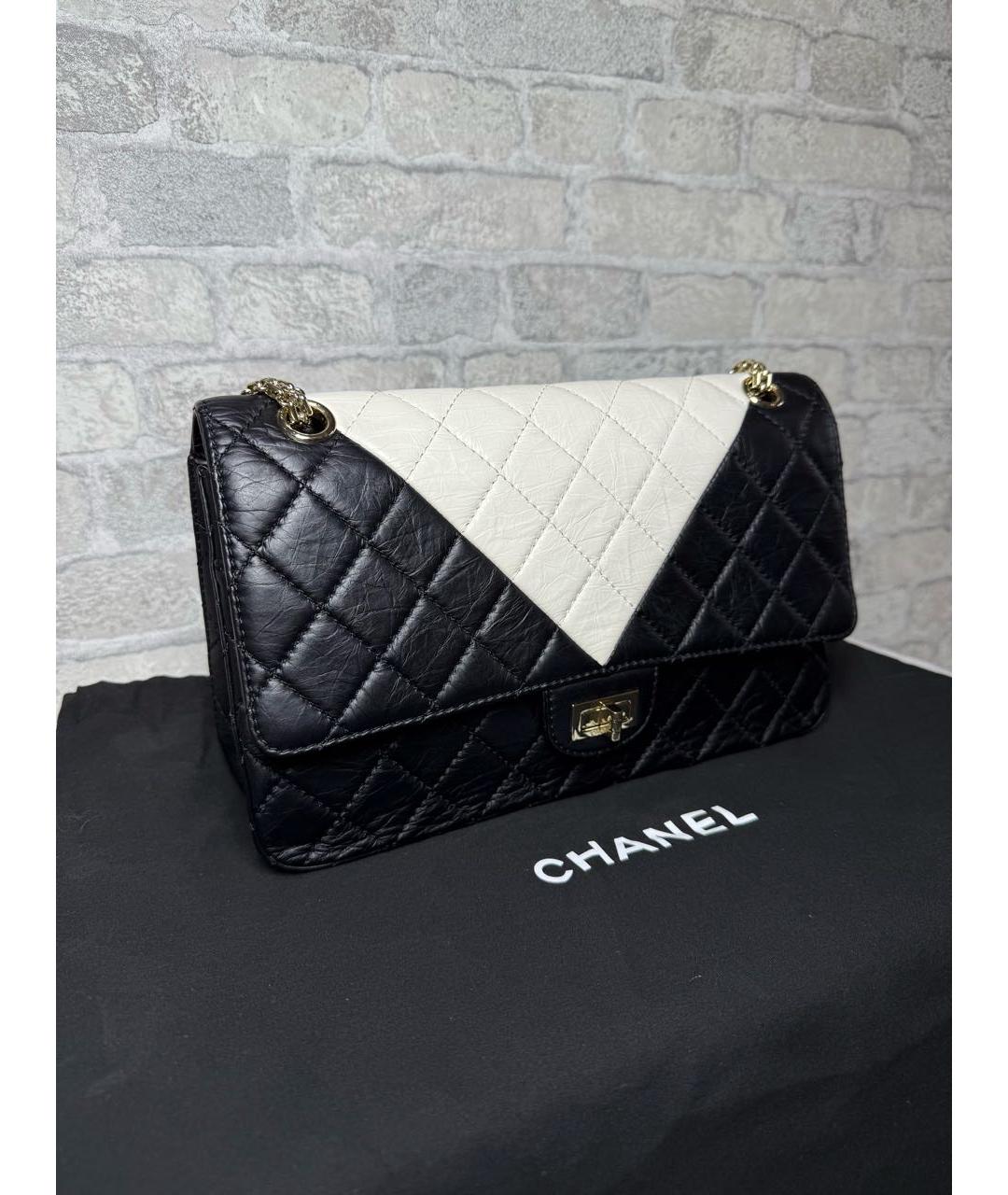 CHANEL Черная кожаная сумка через плечо, фото 2