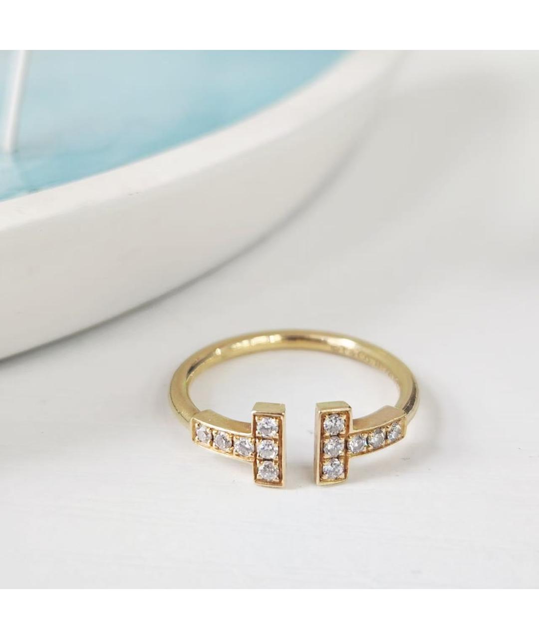 TIFFANY&CO Золотое кольцо из желтого золота, фото 5