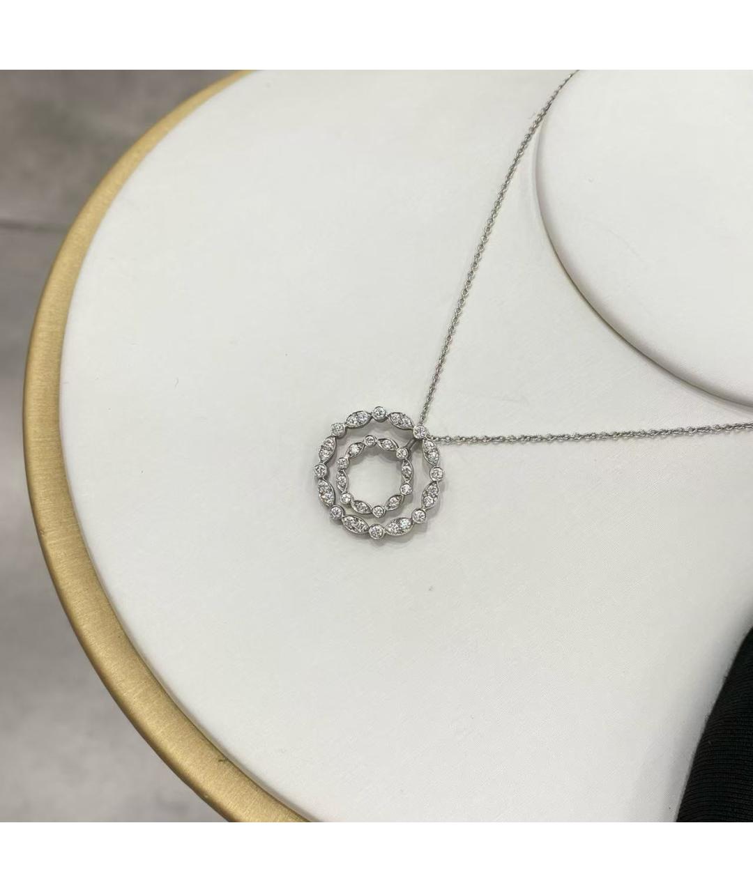TIFFANY&CO Серебряная подвеска из белого золота, фото 3