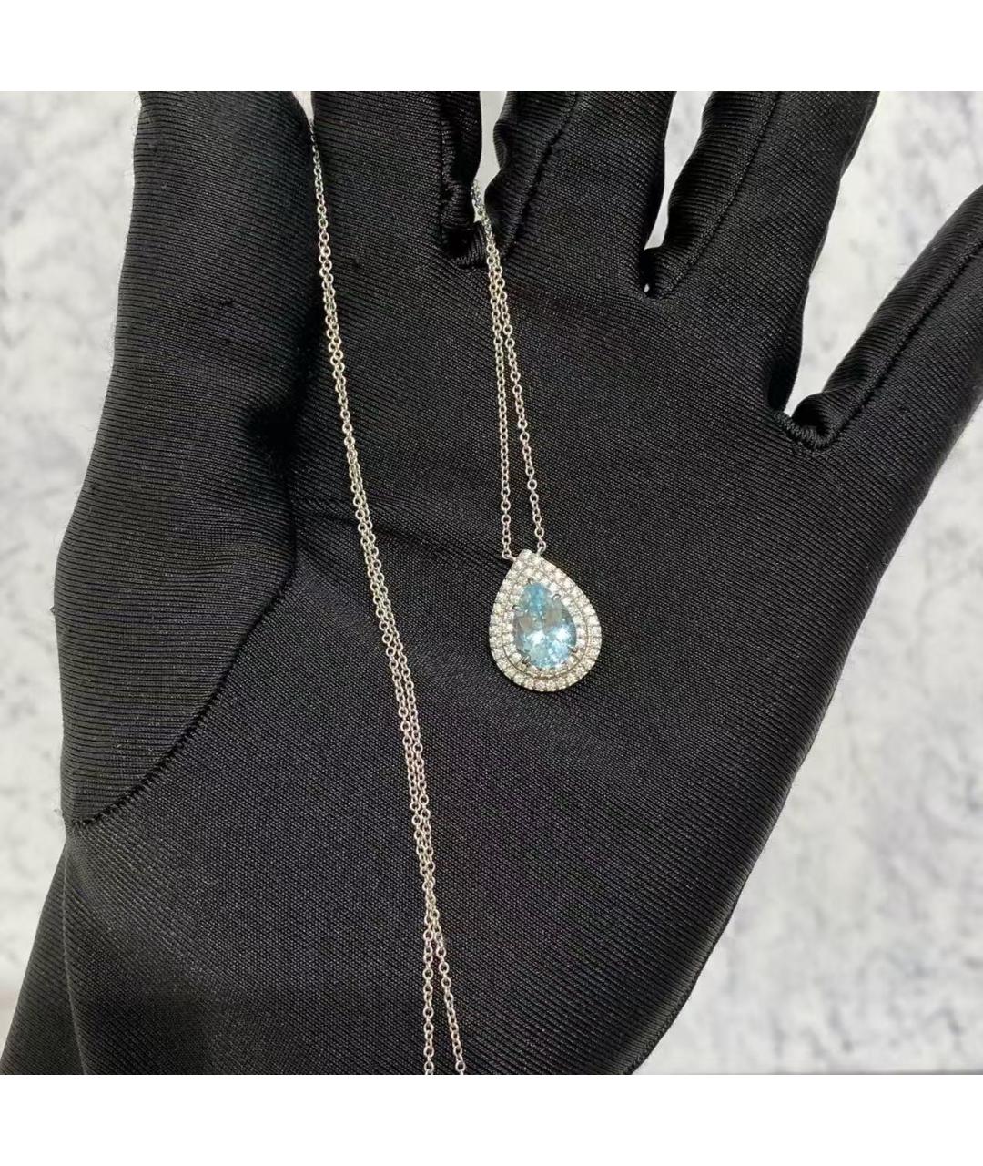 TIFFANY&CO Голубая подвеска, фото 5
