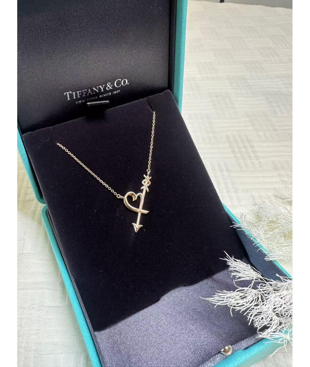 TIFFANY&CO Золотая подвеска, фото 5