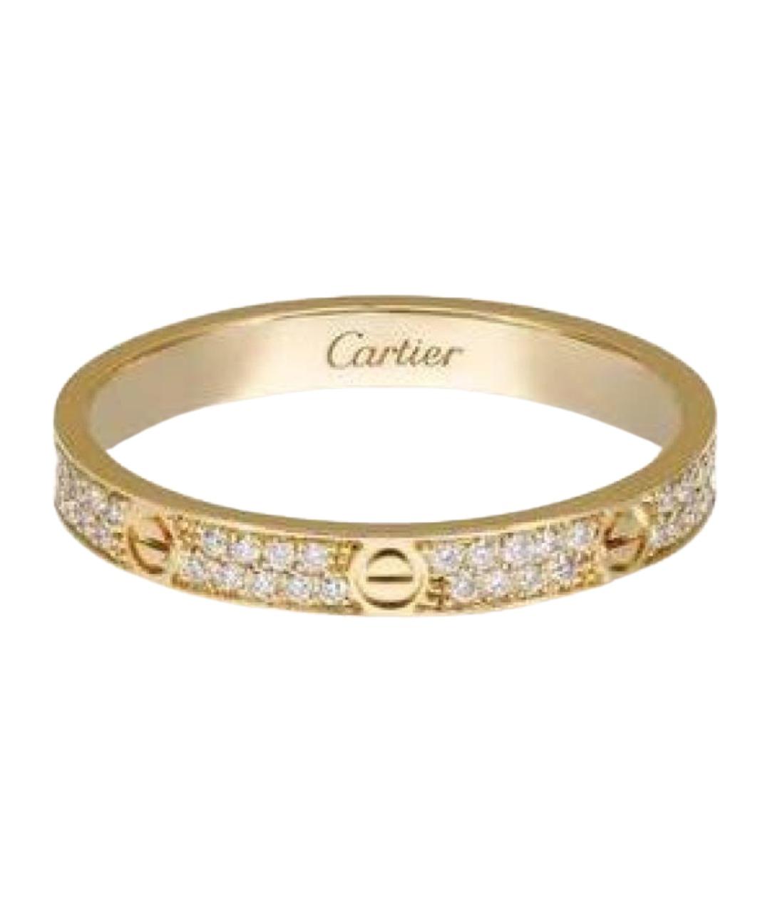 CARTIER Золотое кольцо из желтого золота, фото 1