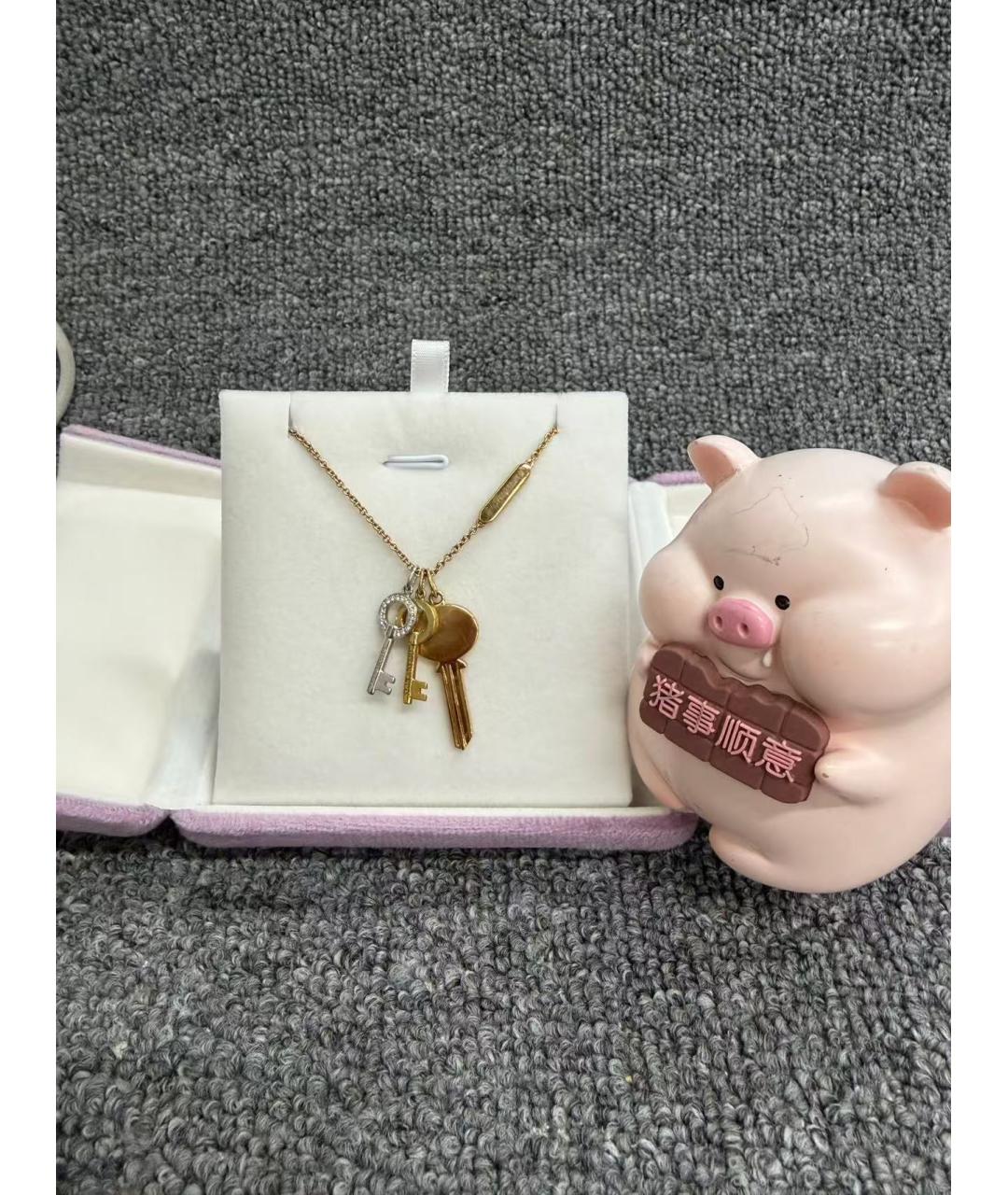 TIFFANY&CO Золотая подвеска, фото 2