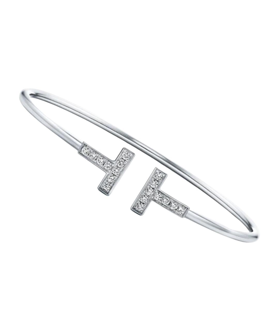 TIFFANY&CO Серебряный браслет из белого золота, фото 1