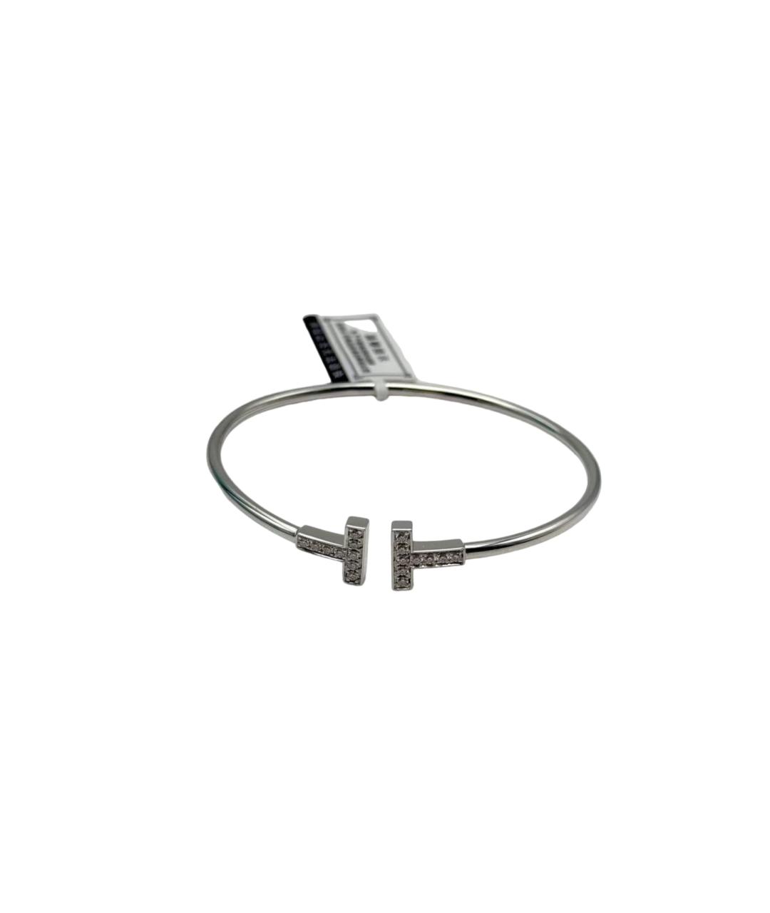 TIFFANY&CO Серебряный браслет из белого золота, фото 2