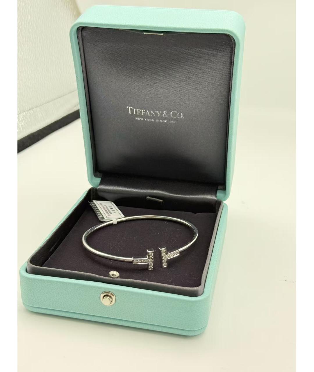 TIFFANY&CO Серебряный браслет из белого золота, фото 3