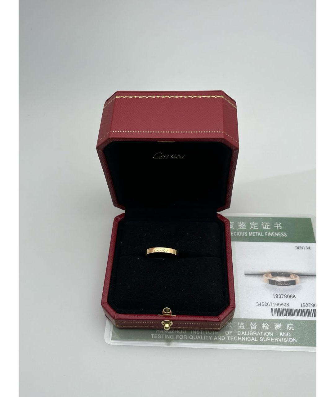CARTIER Золотое кольцо из розового золота, фото 2