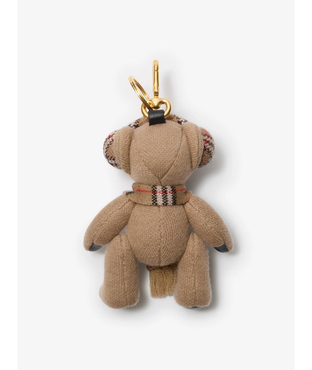 BURBERRY Бежевый брелок, фото 4