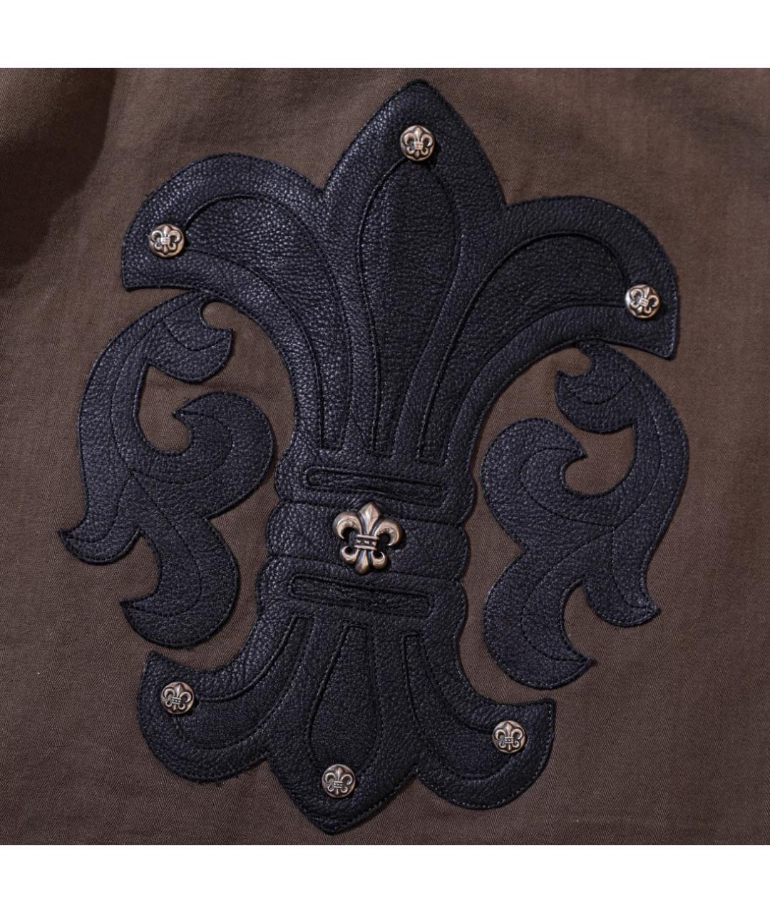 CHROME HEARTS Коричневая куртка, фото 3