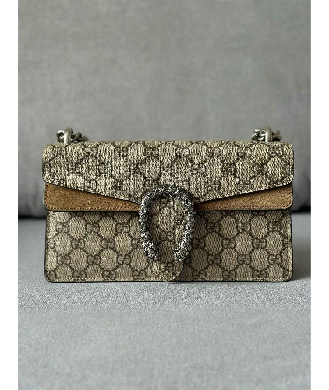 GUCCI Бежевая сумка через плечо, фото 3