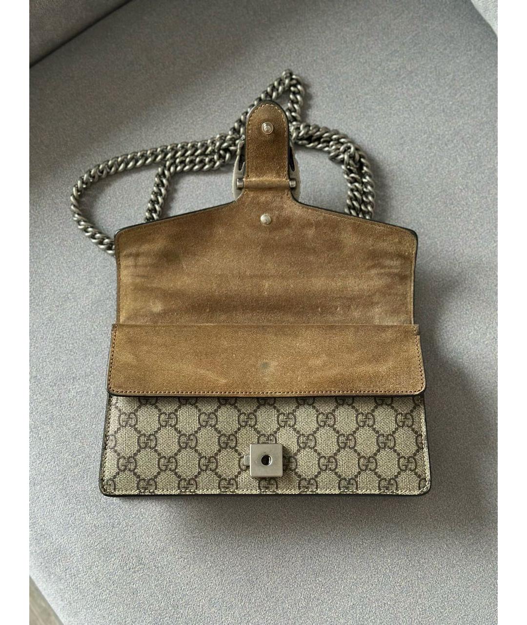 GUCCI Бежевая сумка через плечо, фото 6