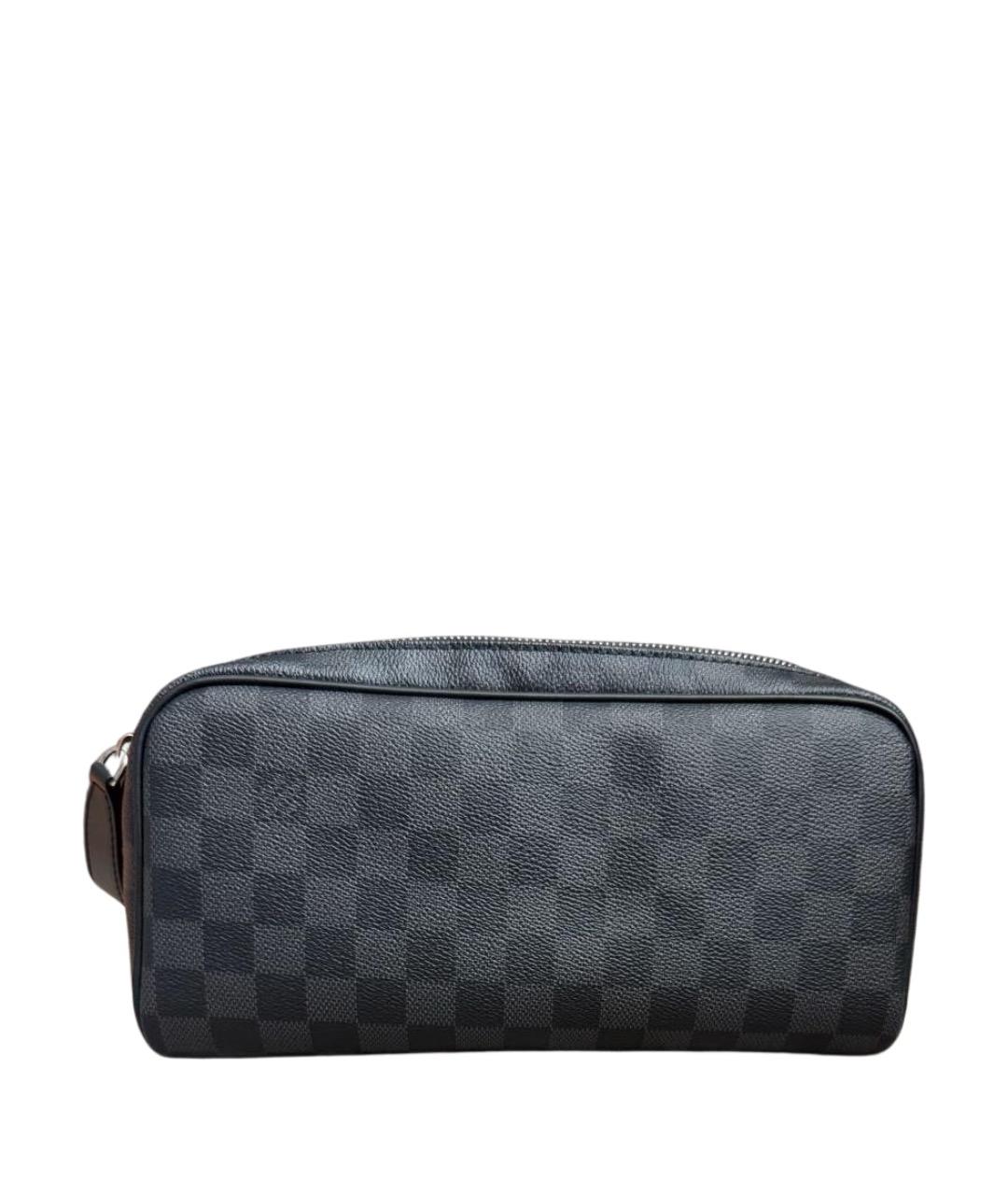 LOUIS VUITTON Серая барсетка, фото 1