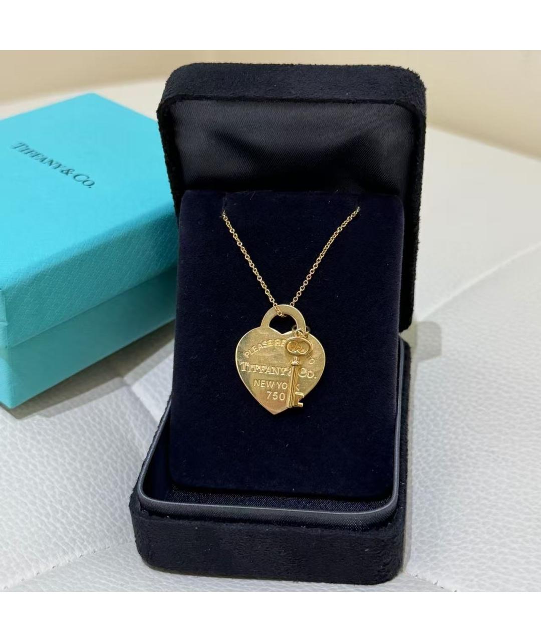 TIFFANY&CO Золотая подвеска, фото 2
