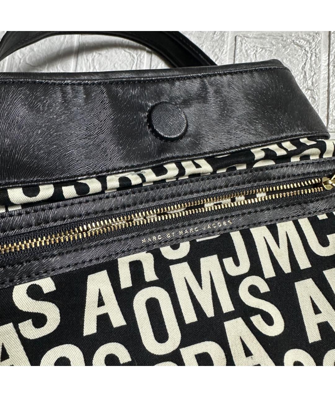 MARC BY MARC JACOBS Черная сумка с короткими ручками, фото 7