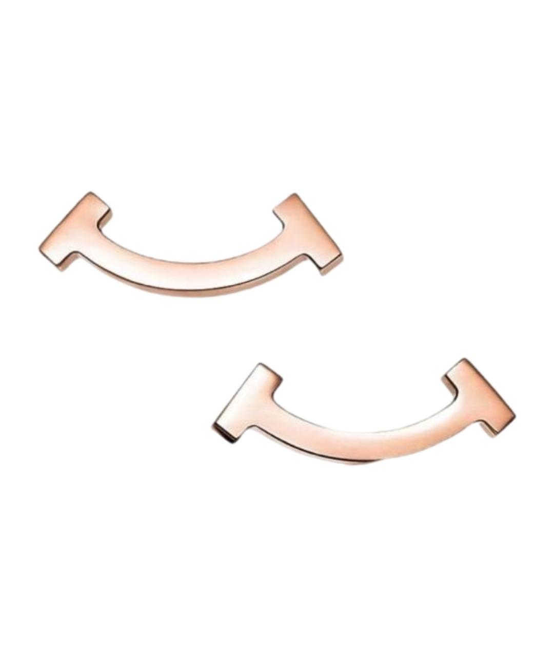 TIFFANY&CO Золотые серьги, фото 1