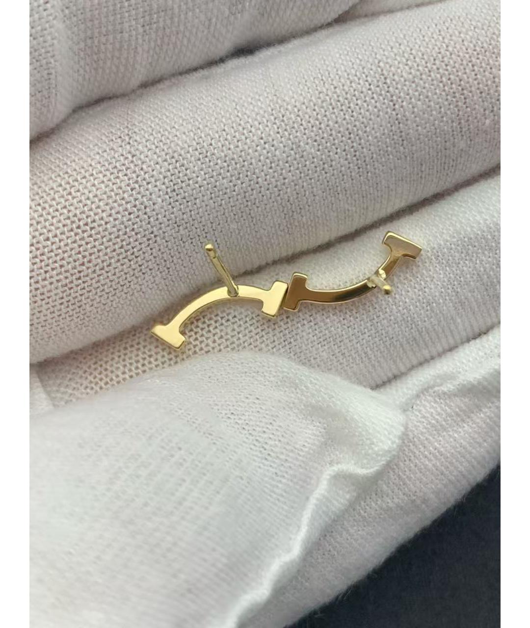 TIFFANY&CO Золотые серьги, фото 3