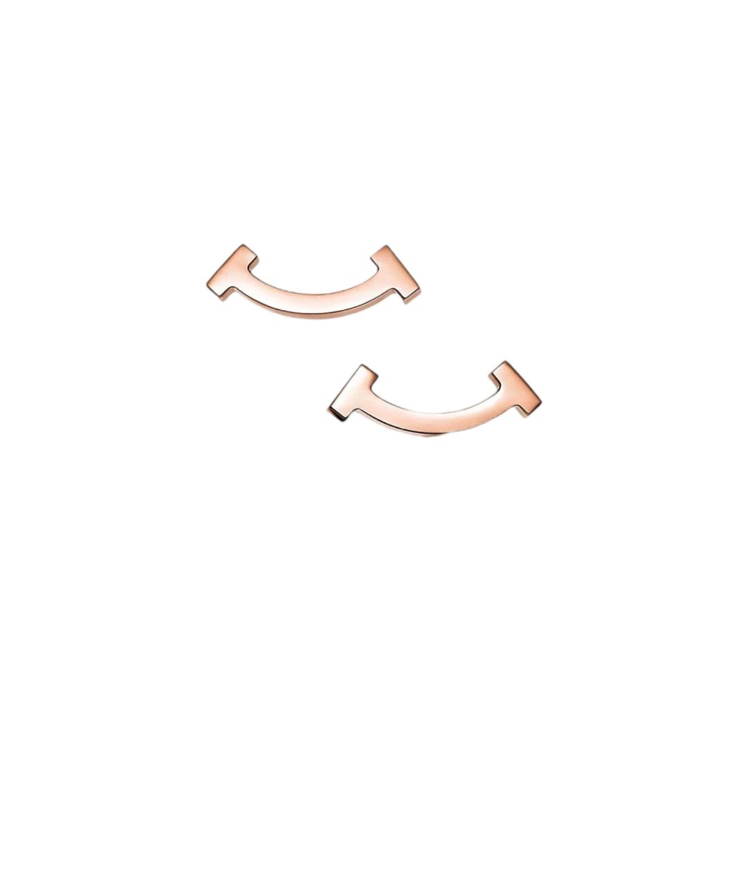 TIFFANY&CO Золотые серьги, фото 6