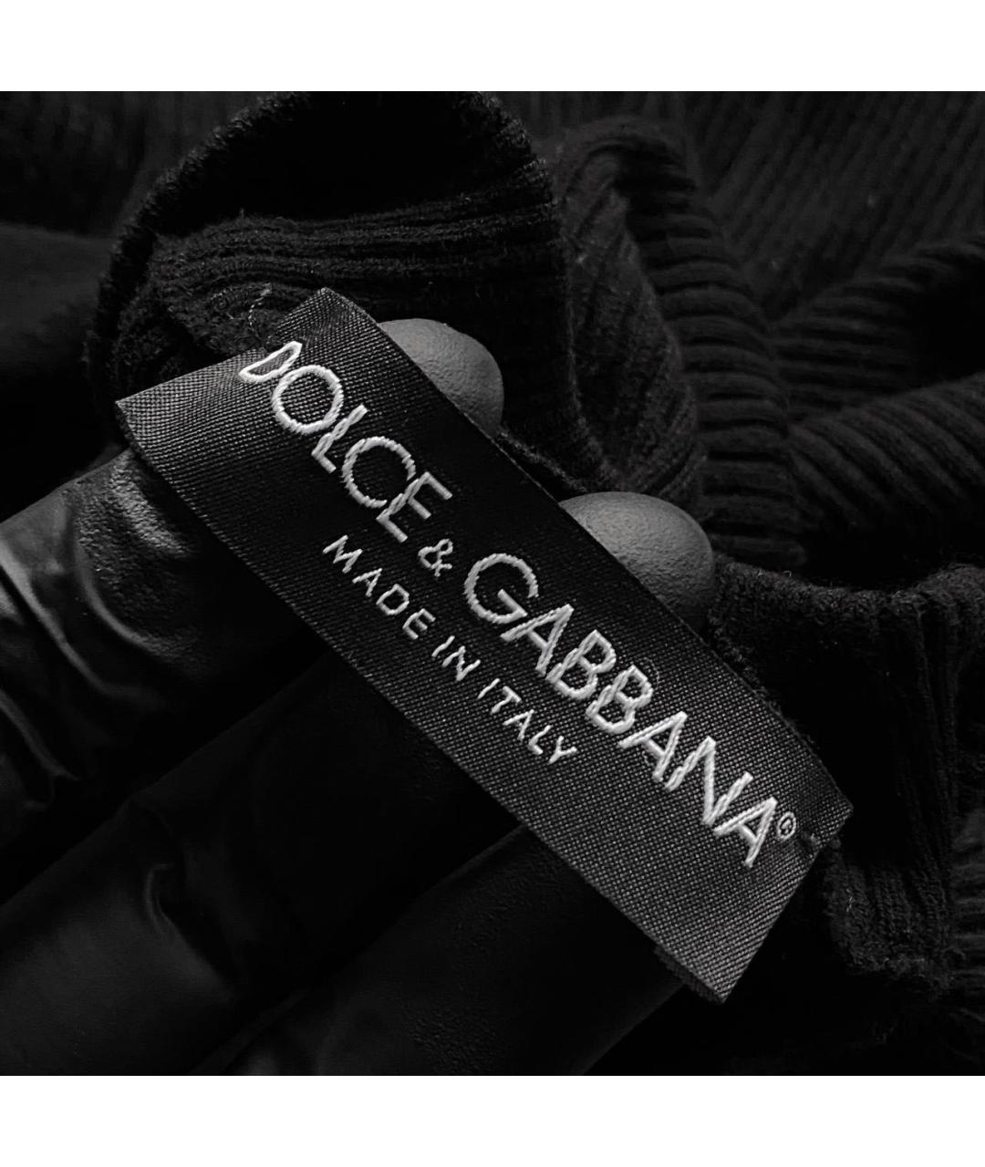 DOLCE&GABBANA Черная водолазка, фото 2