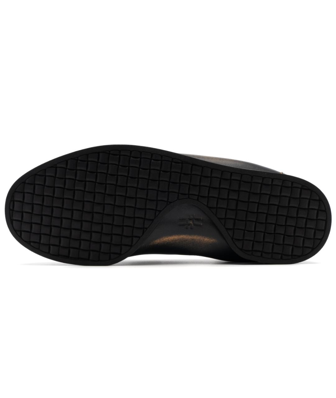 FOOT INDUSTRY Черные кожаные лоферы, фото 5