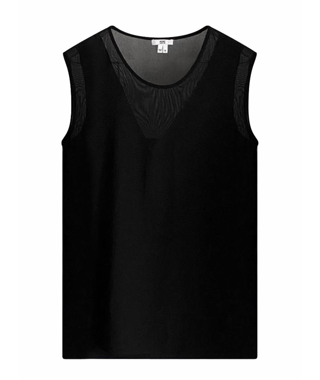HELMUT LANG Черная майка, фото 1