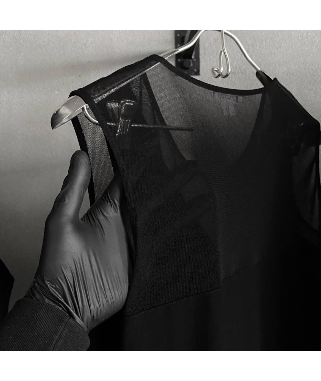 HELMUT LANG Черная майка, фото 5