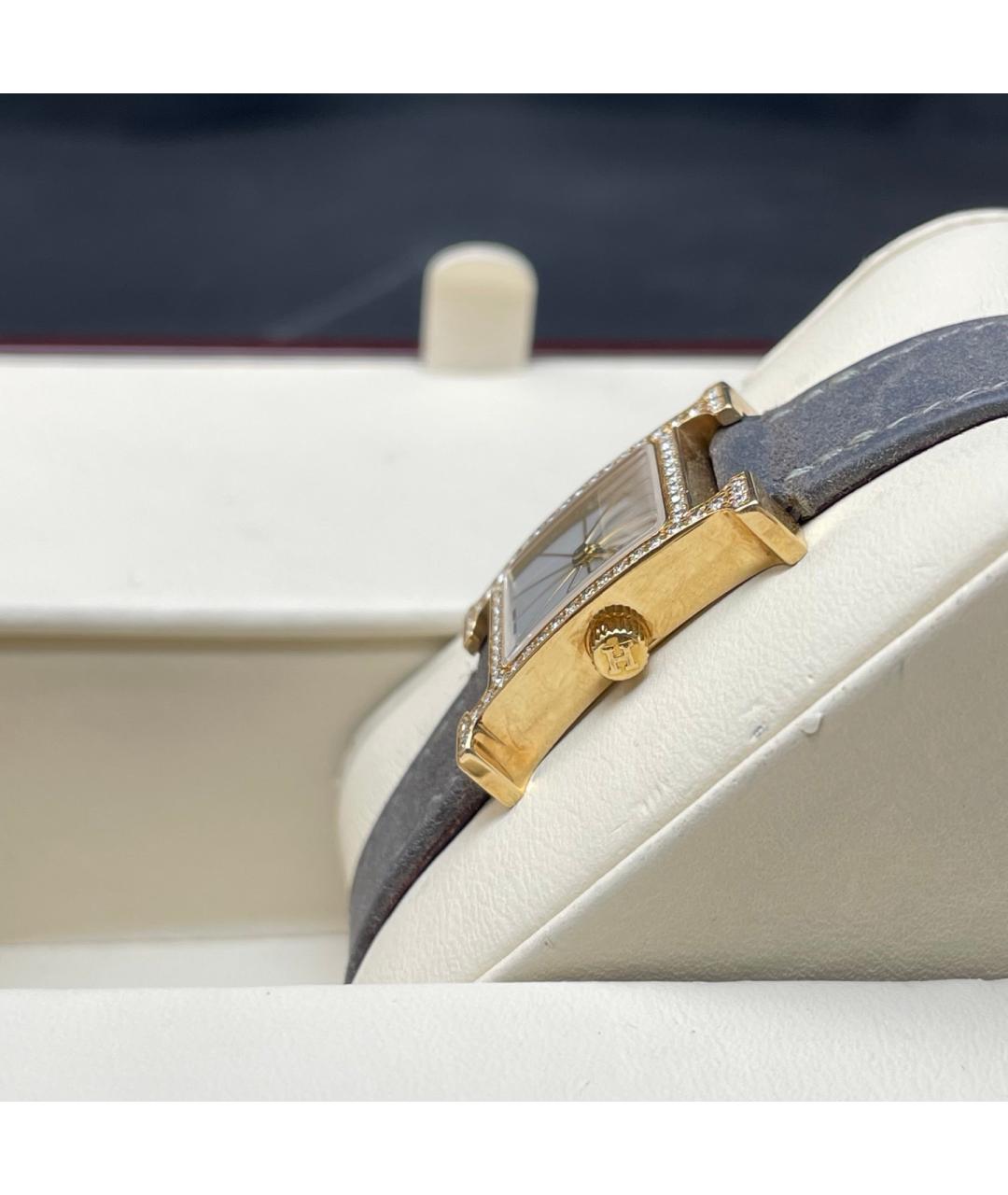 HERMES Серебряные часы из желтого золота, фото 5
