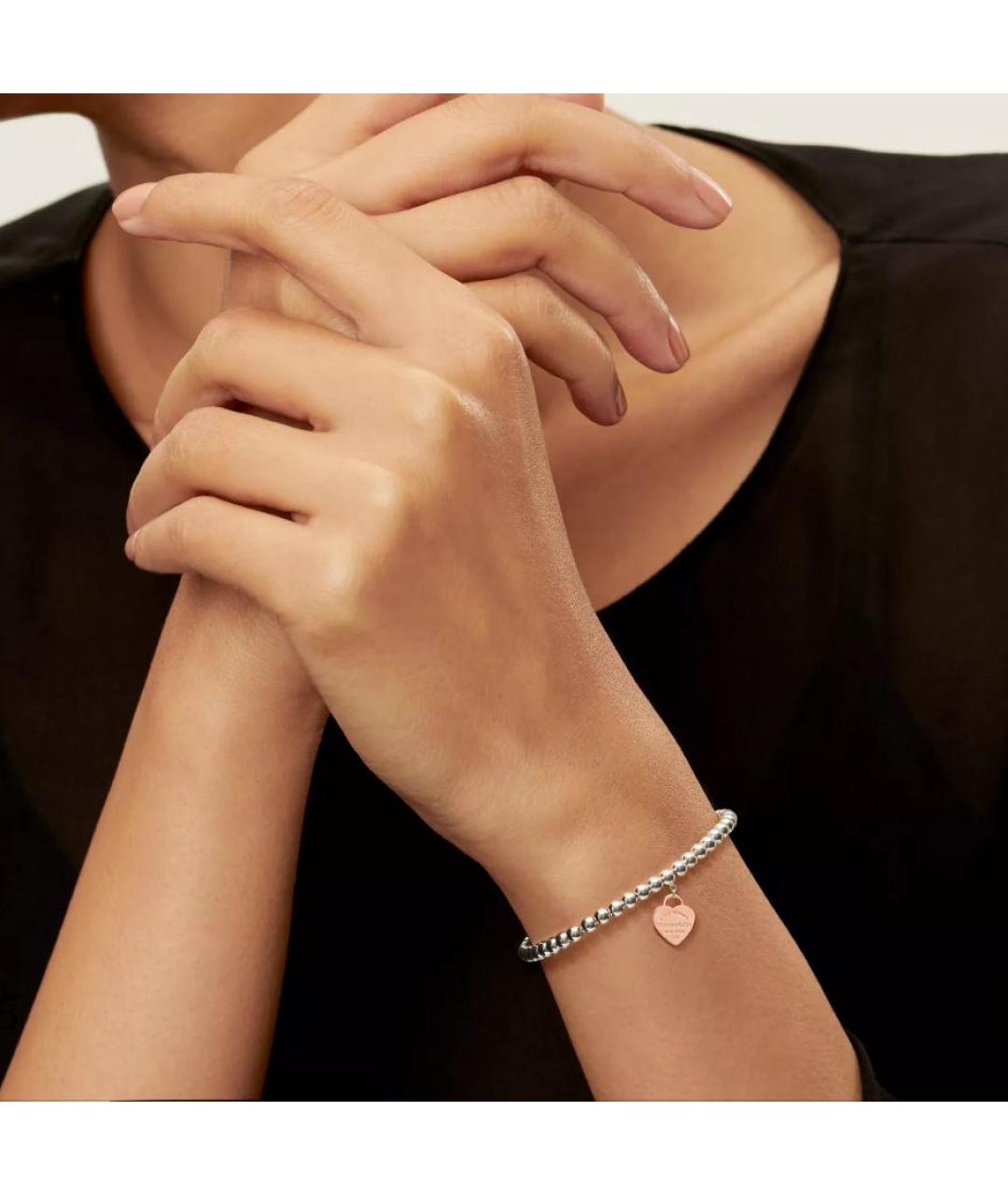 TIFFANY&CO Серебряный браслет из розового золота, фото 2