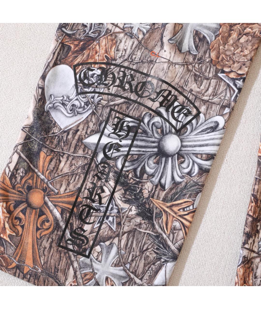 CHROME HEARTS Мульти повседневные брюки, фото 4