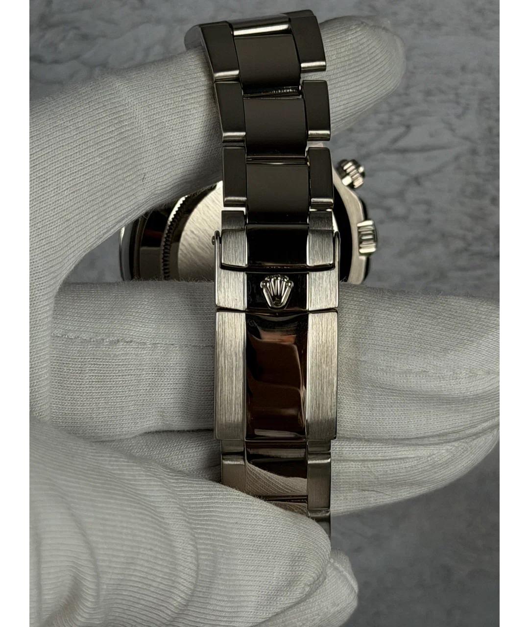ROLEX Синие часы из белого золота, фото 6